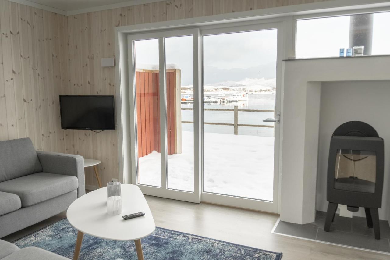 Brand New Nappstraumen Seaview Cabin Villa Gravdal  Bagian luar foto