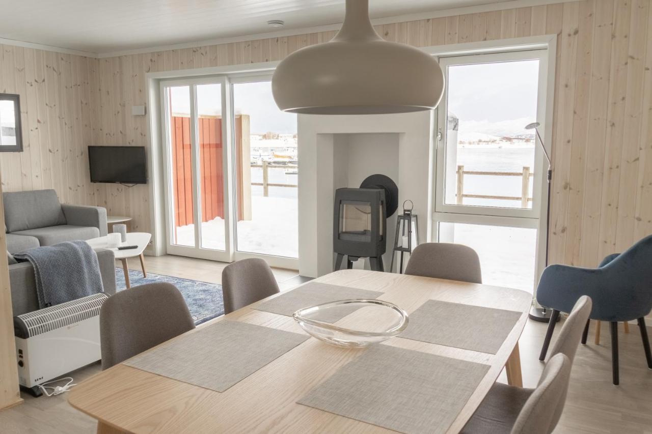 Brand New Nappstraumen Seaview Cabin Villa Gravdal  Bagian luar foto