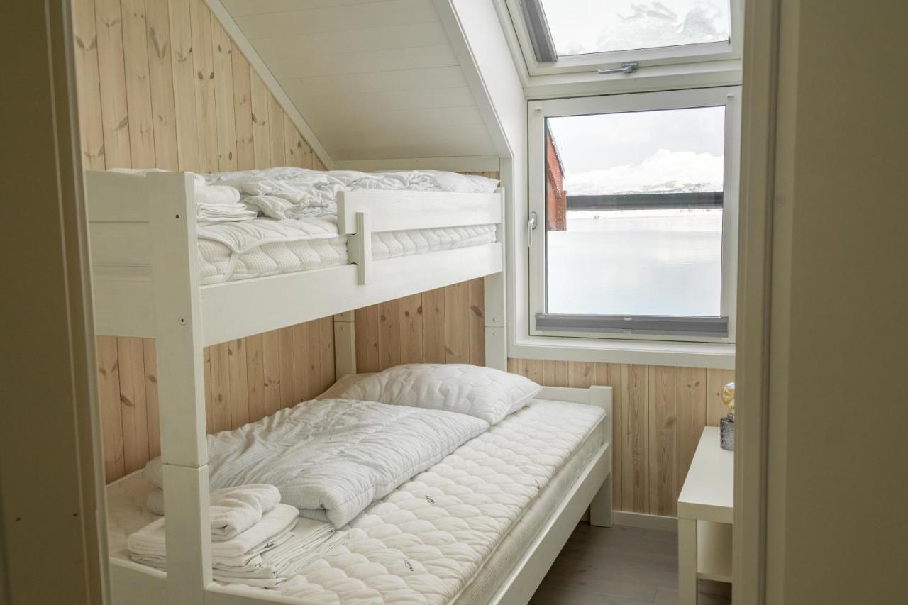 Brand New Nappstraumen Seaview Cabin Villa Gravdal  Bagian luar foto