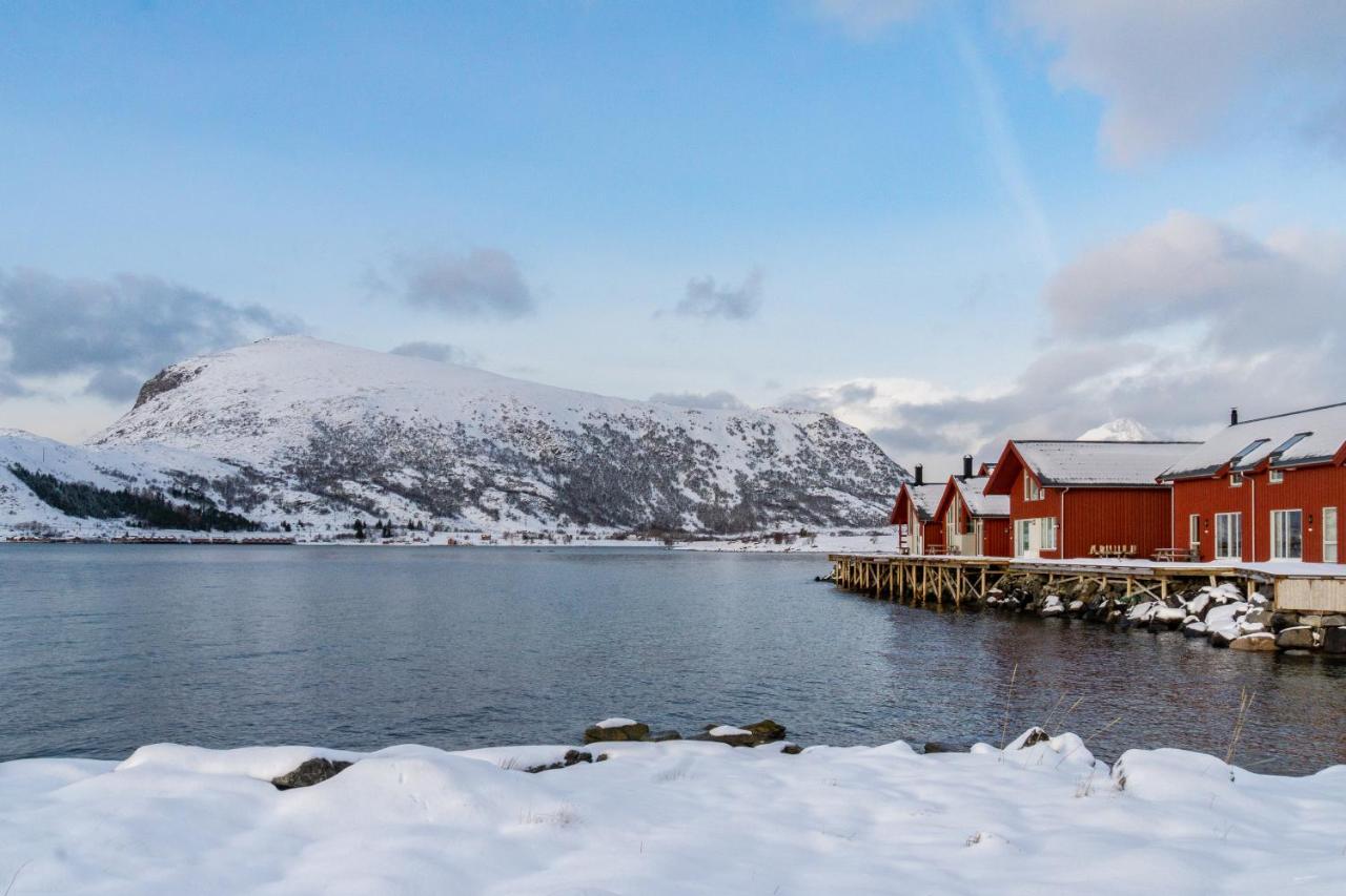 Brand New Nappstraumen Seaview Cabin Villa Gravdal  Bagian luar foto