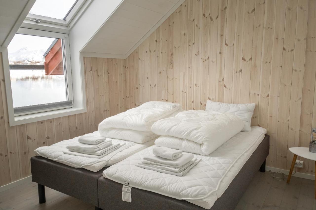 Brand New Nappstraumen Seaview Cabin Villa Gravdal  Bagian luar foto